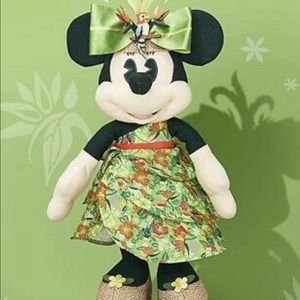 New W/Tags in plastic Minnie Mouse Main Attraction Series 5/12 Tiki Room Plush